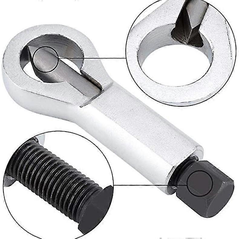 Nut Splitter Set, Rusted Damaged Nut Breaker Extractor Remover Tool(1pc, Silver, As Shown)
