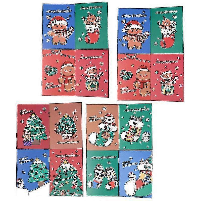 Random Colored Notebooks And Notepads 24 Christmas Pocket Notepads