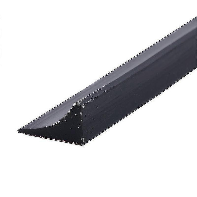2m Silicone Shower Threshold Water Dam Wet Room Floor Barrier, Shower Splash Guard Rubber Bath Seal Strip