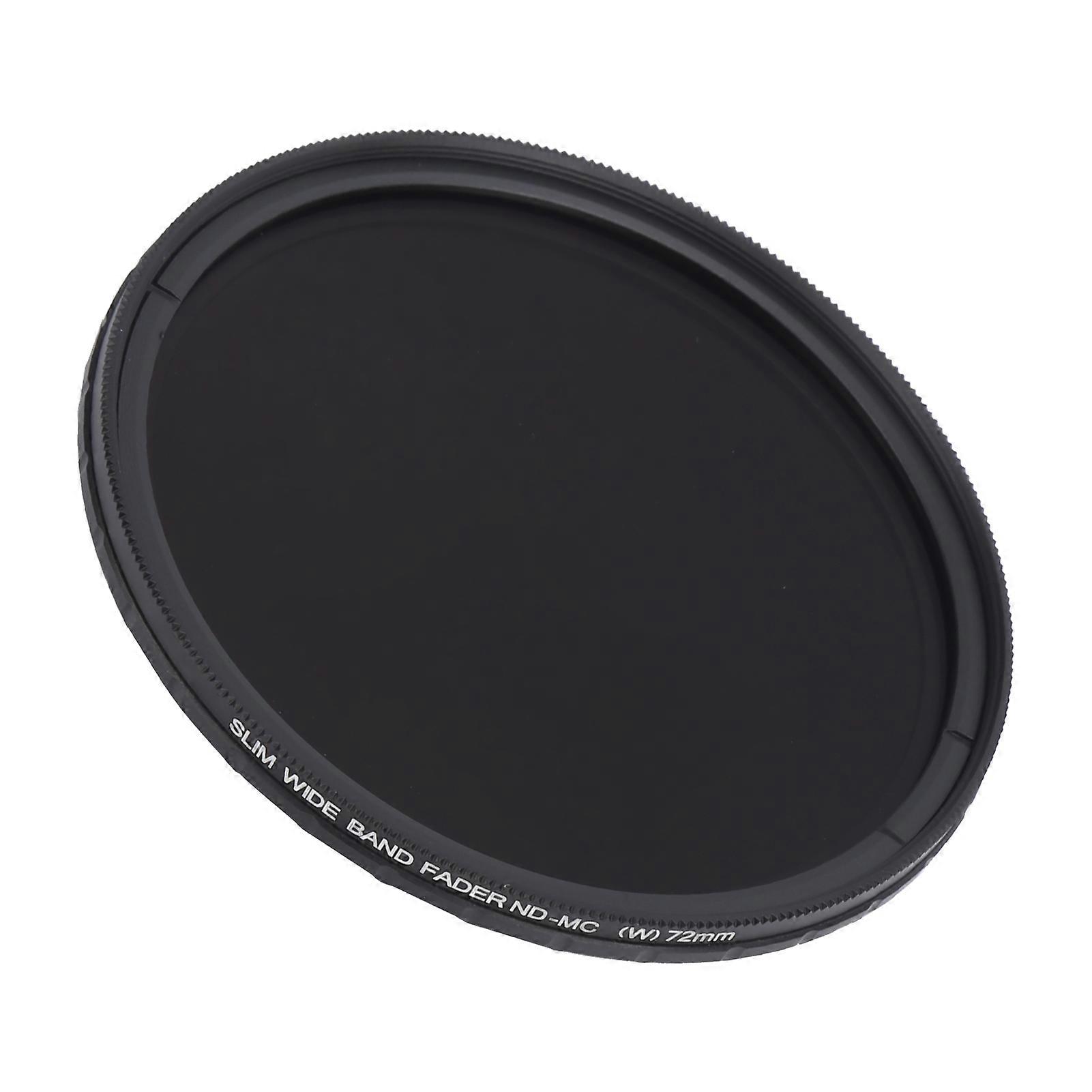 Variable ND2-ND400 72mm Adjustable Neutral Density Camera Filter