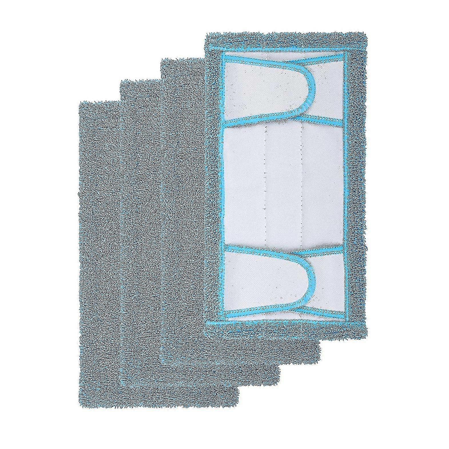 Reusable Microfiber Mop Pads Compatible With Swiffer Sweeper Wet Dry Cleaning
