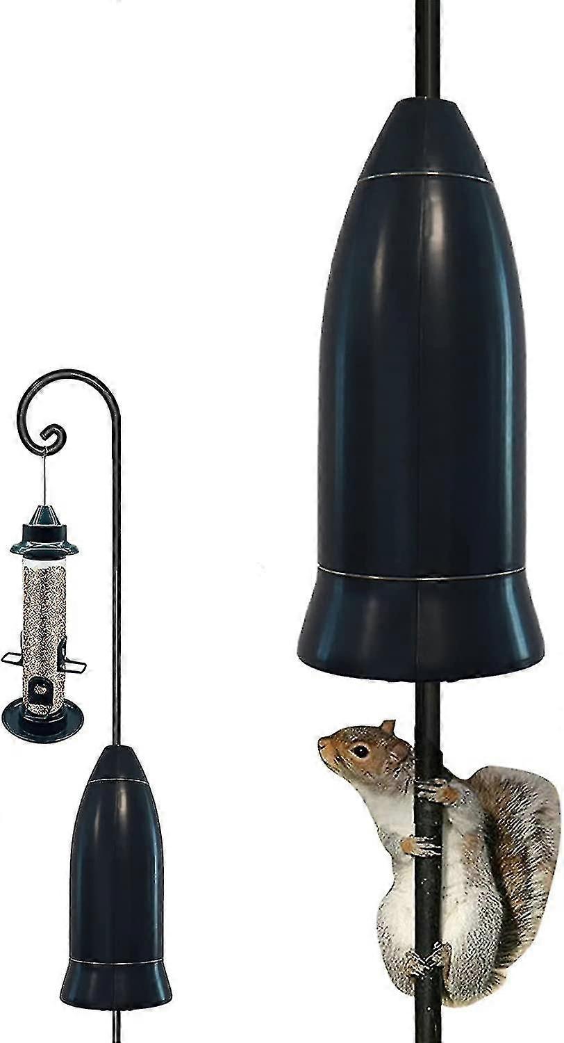 Squirrel Baffle, Squirrel Proof Bird Feeder Baffle Guard, Pole Mount Raccoon And Squirrel Guard Stopper, Keep Squirrels Off Bird Feeder