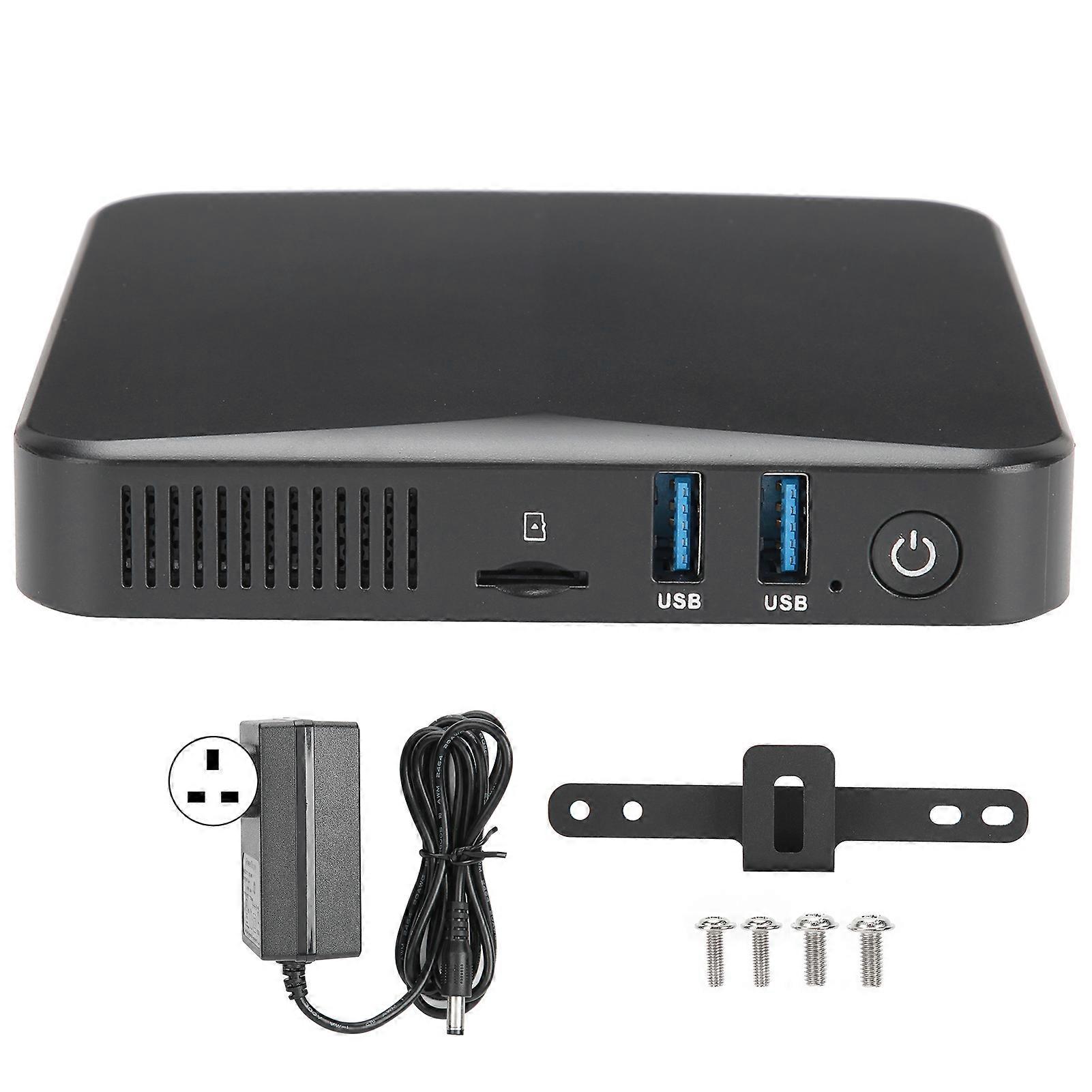 Mini PC Gigabit Ethernet DDR4 8GB 64GB / EMMC 256G / SSD Dual Band para Bluetooth 4.2 WIFI 100-240V