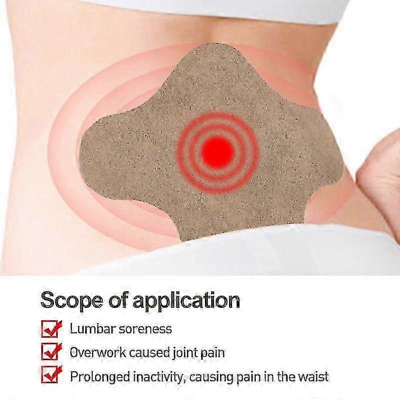 122436Pcs Lumbar Spine Pain Patch Wormwood Back Muscle Medical Stickers Arthritis Joint Moxibustion Chinese Herbal Plasters