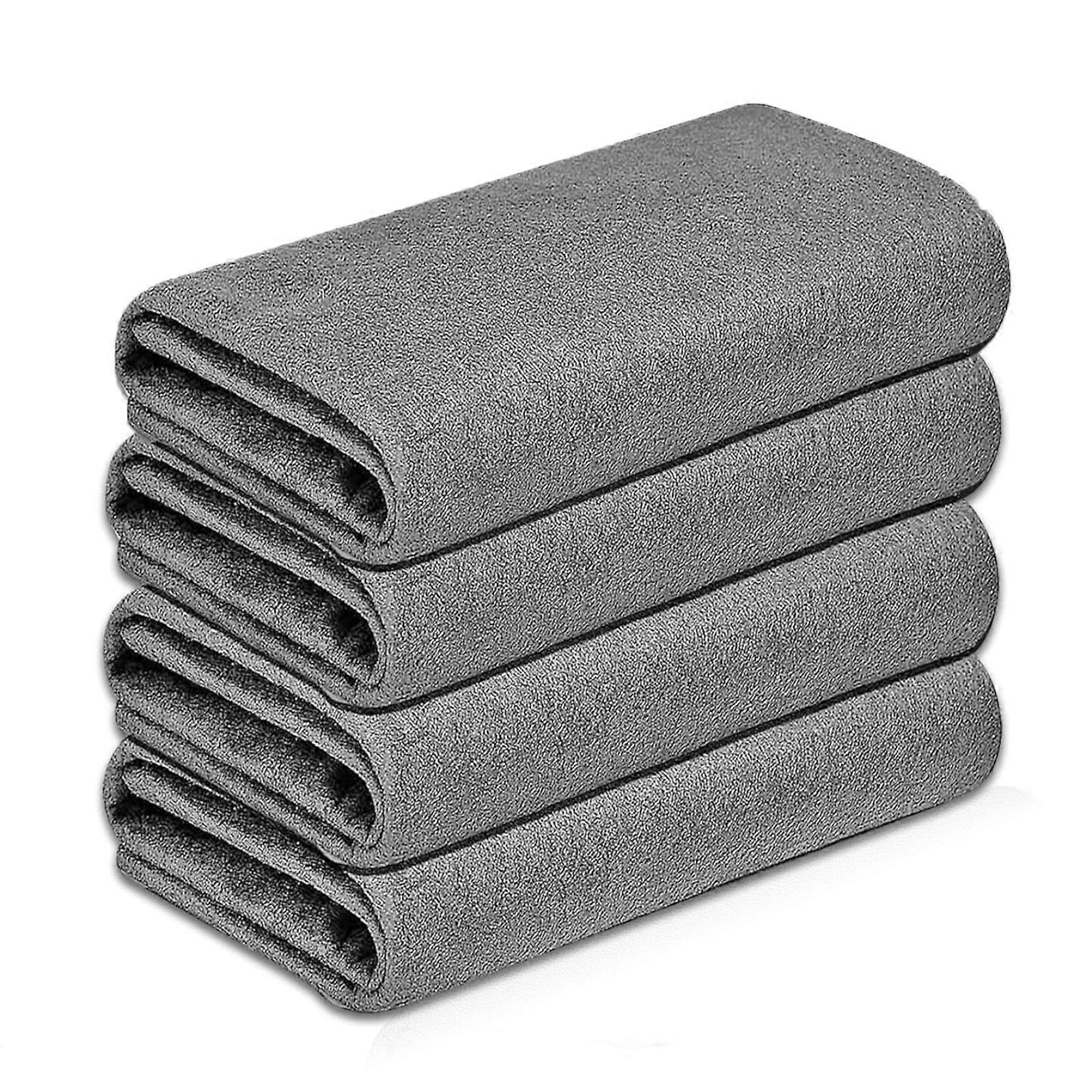 4pcs glass cleaning cloth