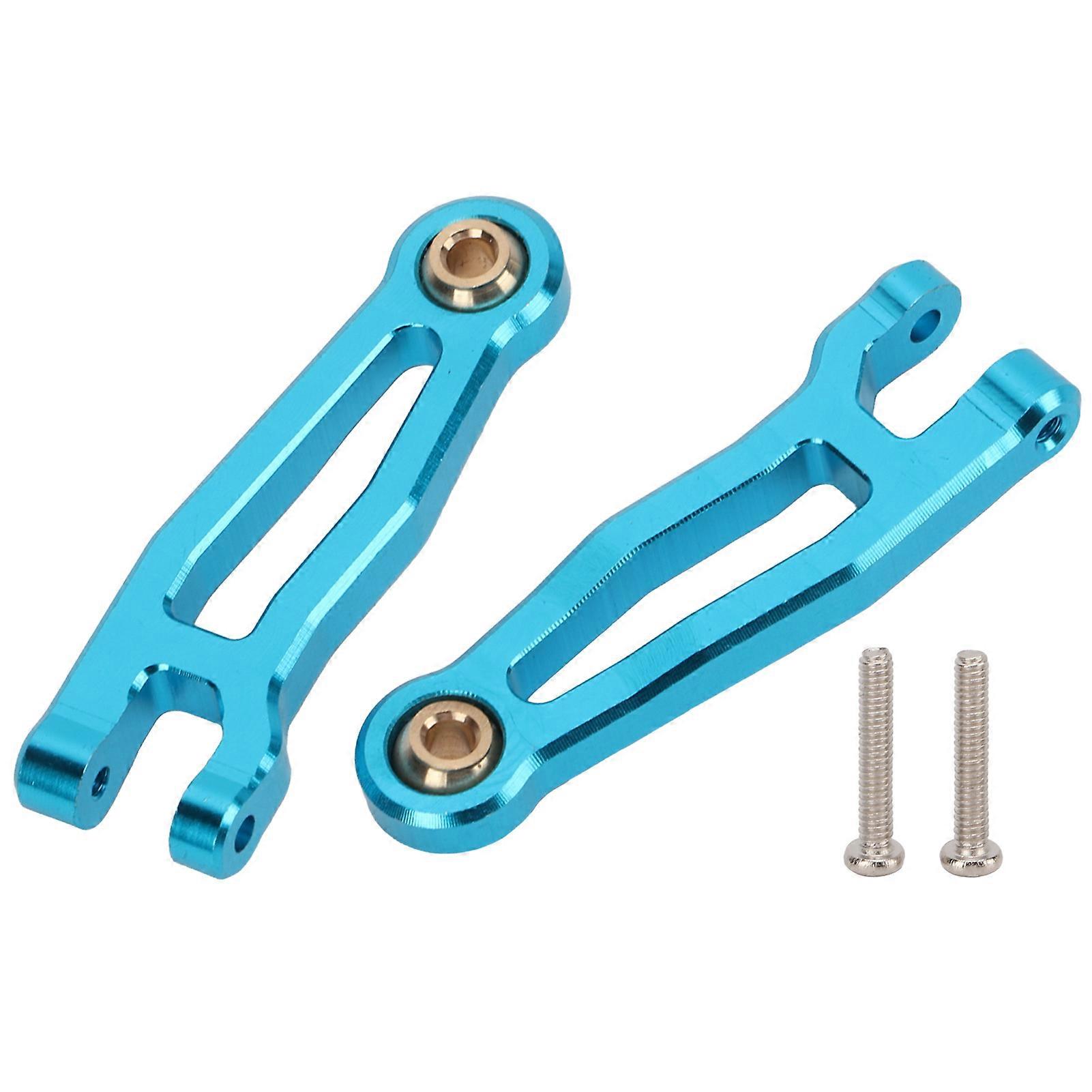 2Pcs RC Autoschwinge reduziert Unebenheiten Hochfeste RC-Metallschwinge fr SG1603 / SG1604 / UD1601 / UD16024 1/16 RC CarBlue
