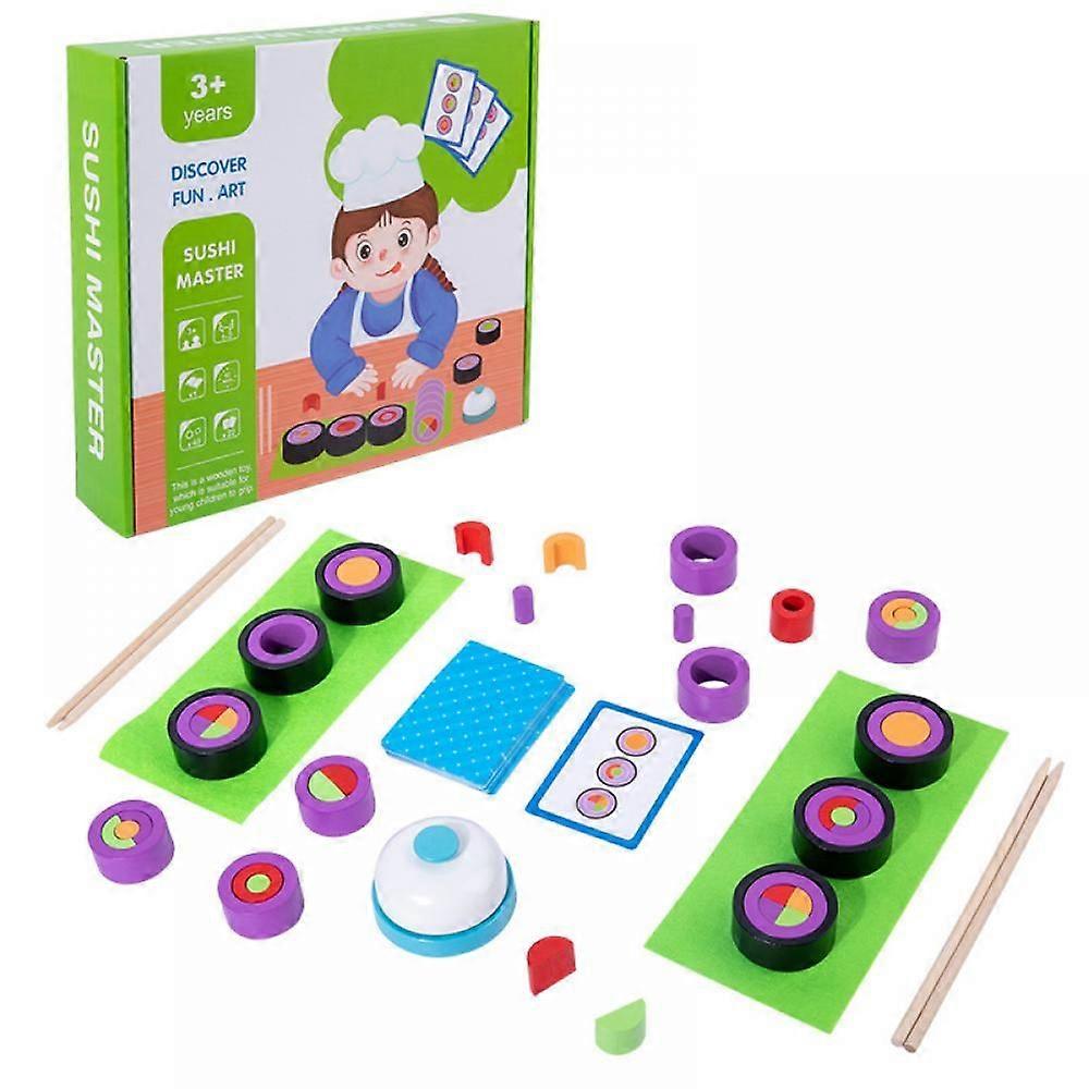 Combination Rainbow Building Block Puzzle Matching Game Children'S Puzzle Interactive Color Cognitive Toys Holiday Gifts