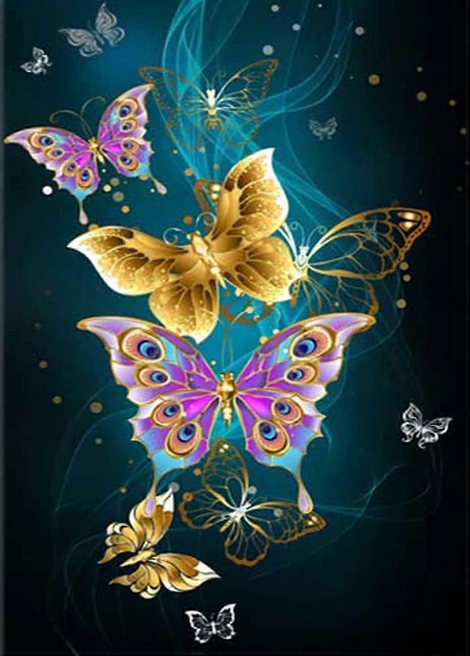 5D Diamond Painting Kit (Butterfly)