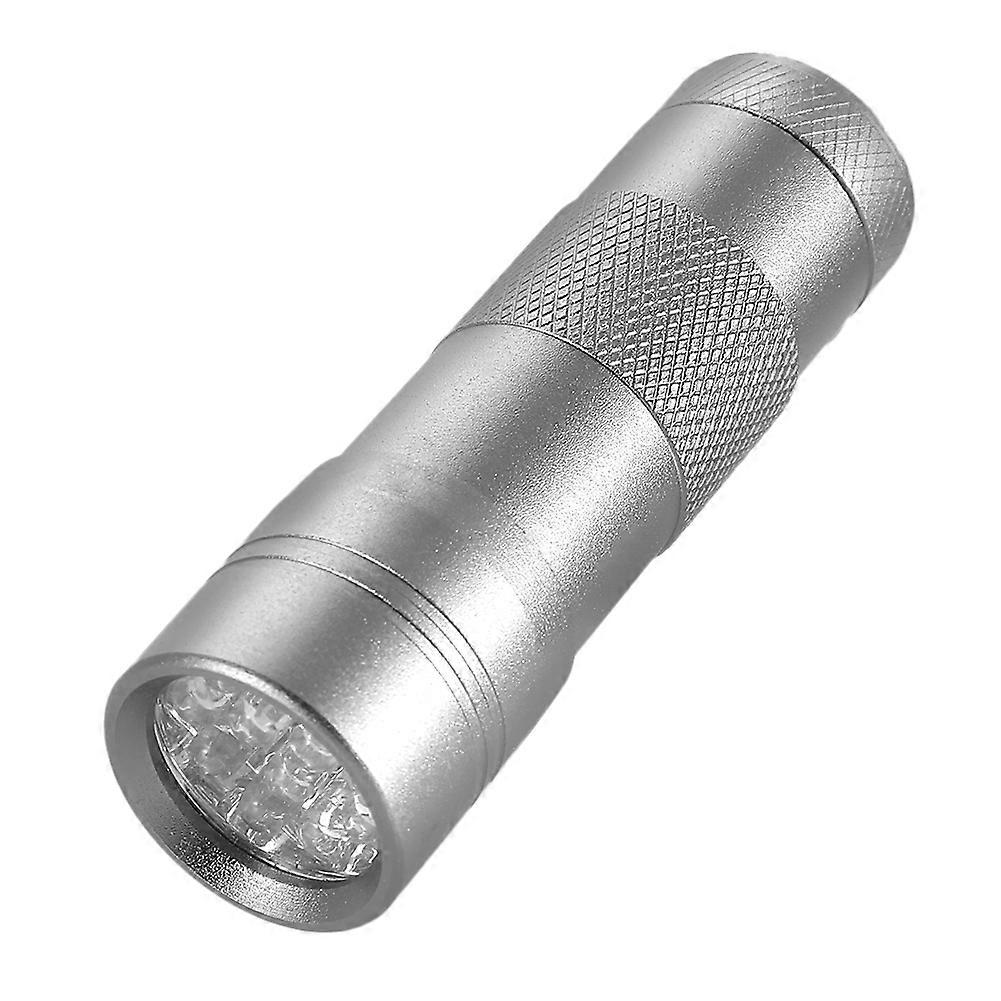 3W 12LED UV Flashlight Jade Torch for Jewelry Fluorescence Detection