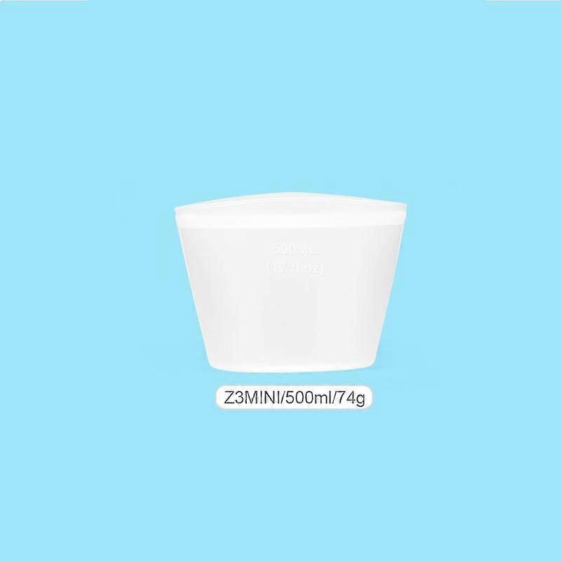 1/3PCS Silicone Food Storage Bag Reusable Stand Up Zip Bag Leakproof Containers Fresh Bag Food Storage Bag Fresh Wrap Ziplock Bag