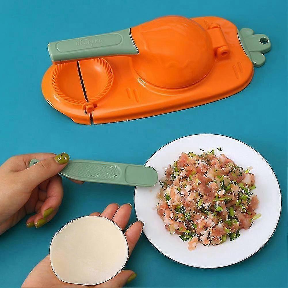 2 In1 Dumpling Skin Maker Machine Wrapper Moule Pâte Poignée Outils