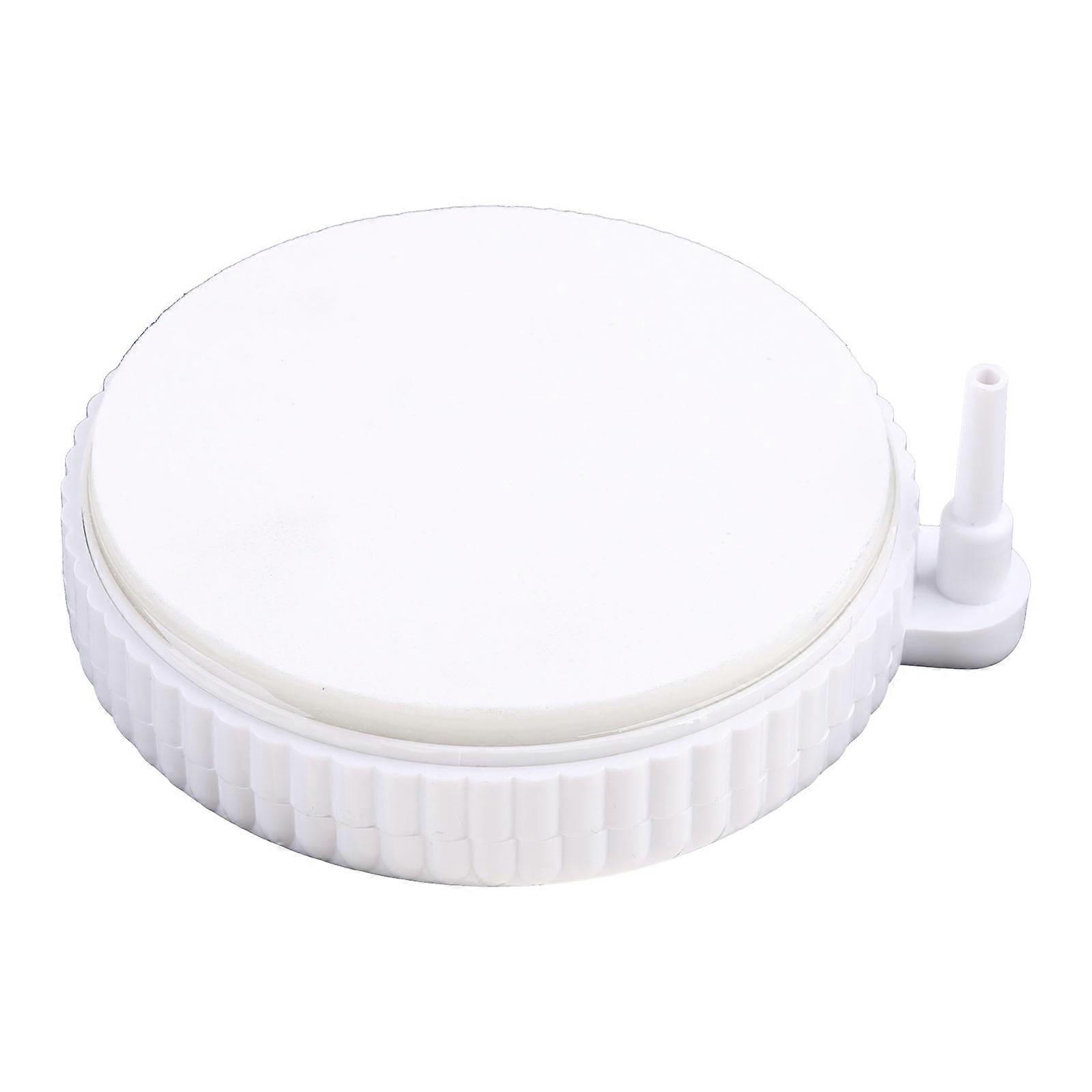 Aquarium Air Stone Kit Round Air Stone Disc with Shell Small Bubbles Ultra-High Dissolved Oxygen for Hydroponics