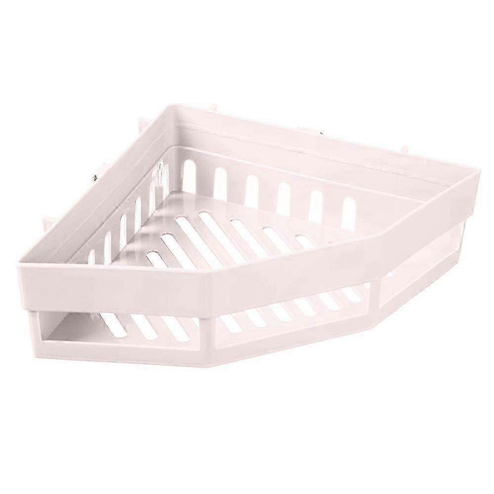 pp, seamless stickers in three colors, triangle bathroom storage rack