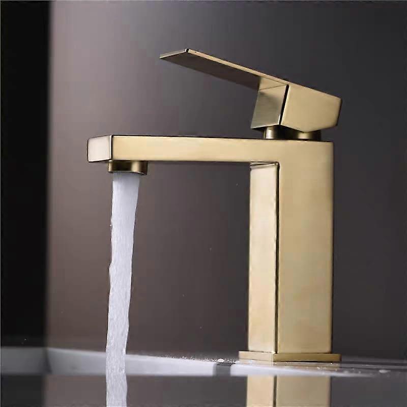 Bathroom faucet for basin installation