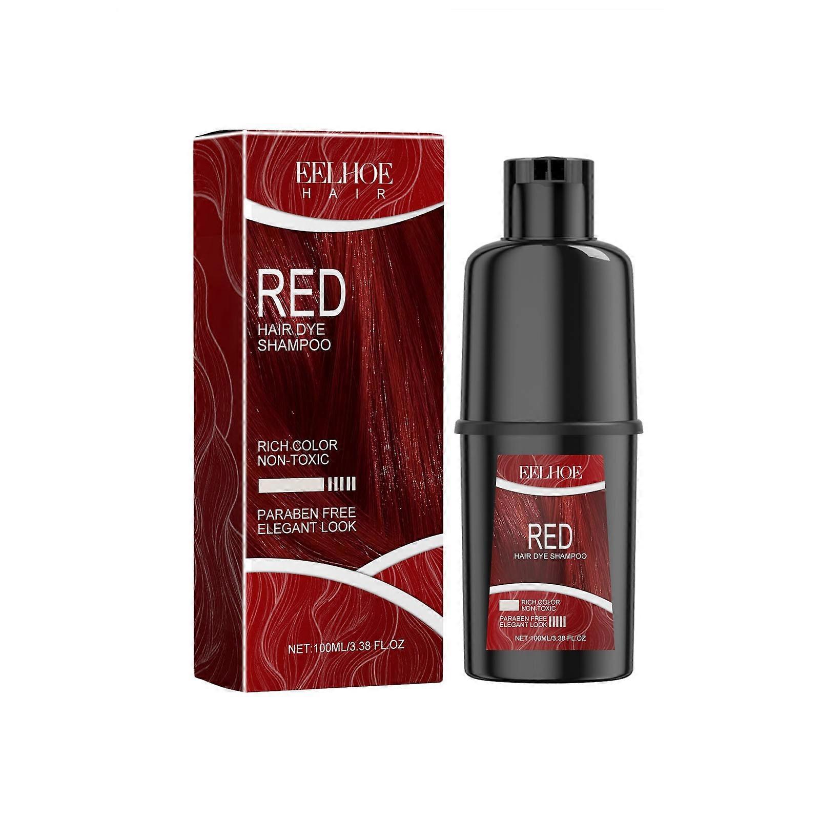 Frisør Hårfarve Shampoo Urtebundet Phytocare Langvarig farveudvikling Sund hårfarvning 100ml
