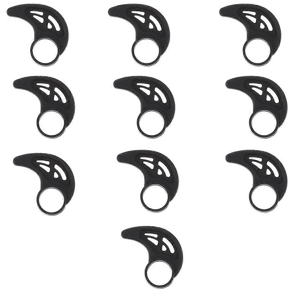 Gancho de oreja de silicona Auriculares deportivos Clip de bucle de gancho para auriculares de 9.7mm (Paquete de 10)