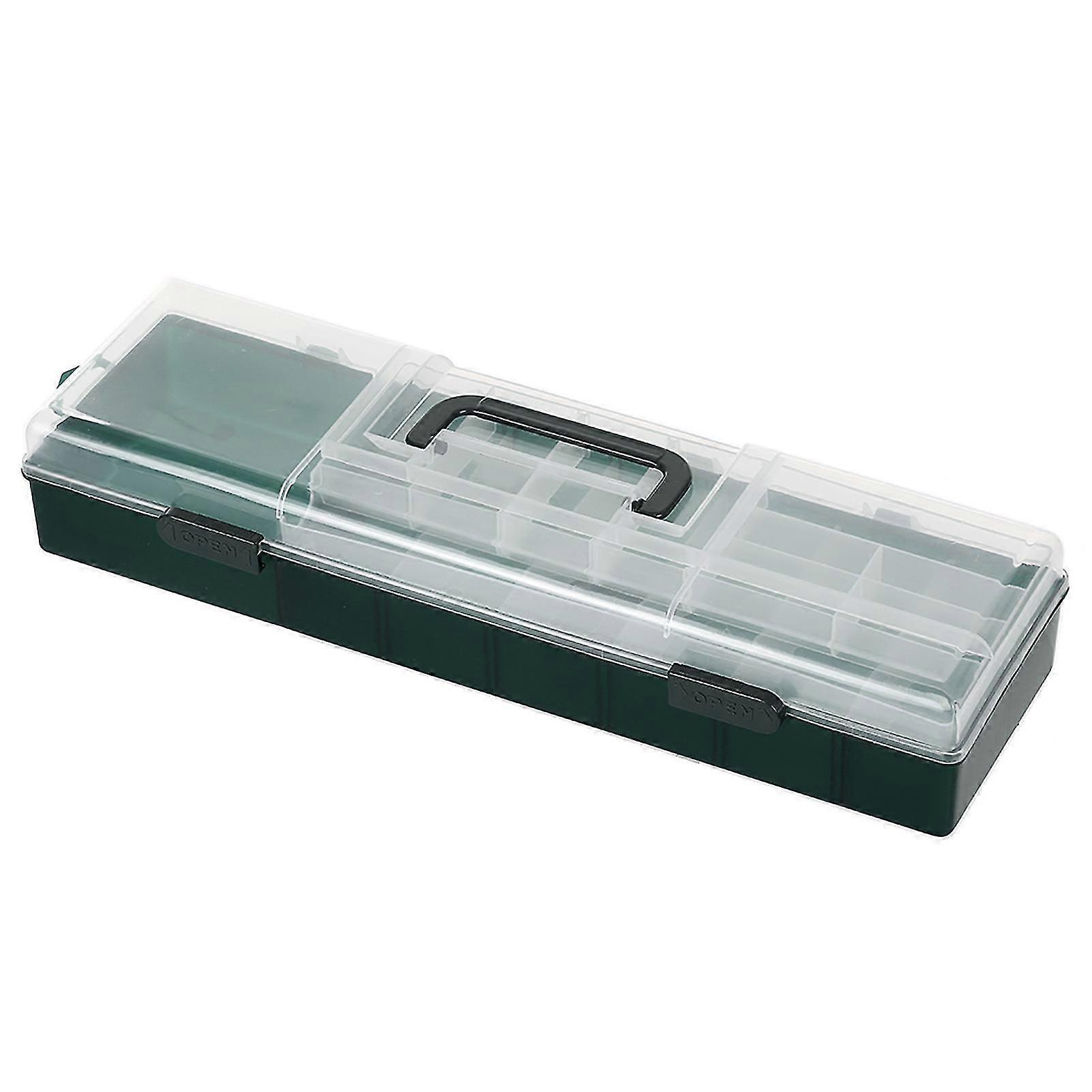 Double Layer Fishing Box Bait Storage Case Fish Lure Storage Box