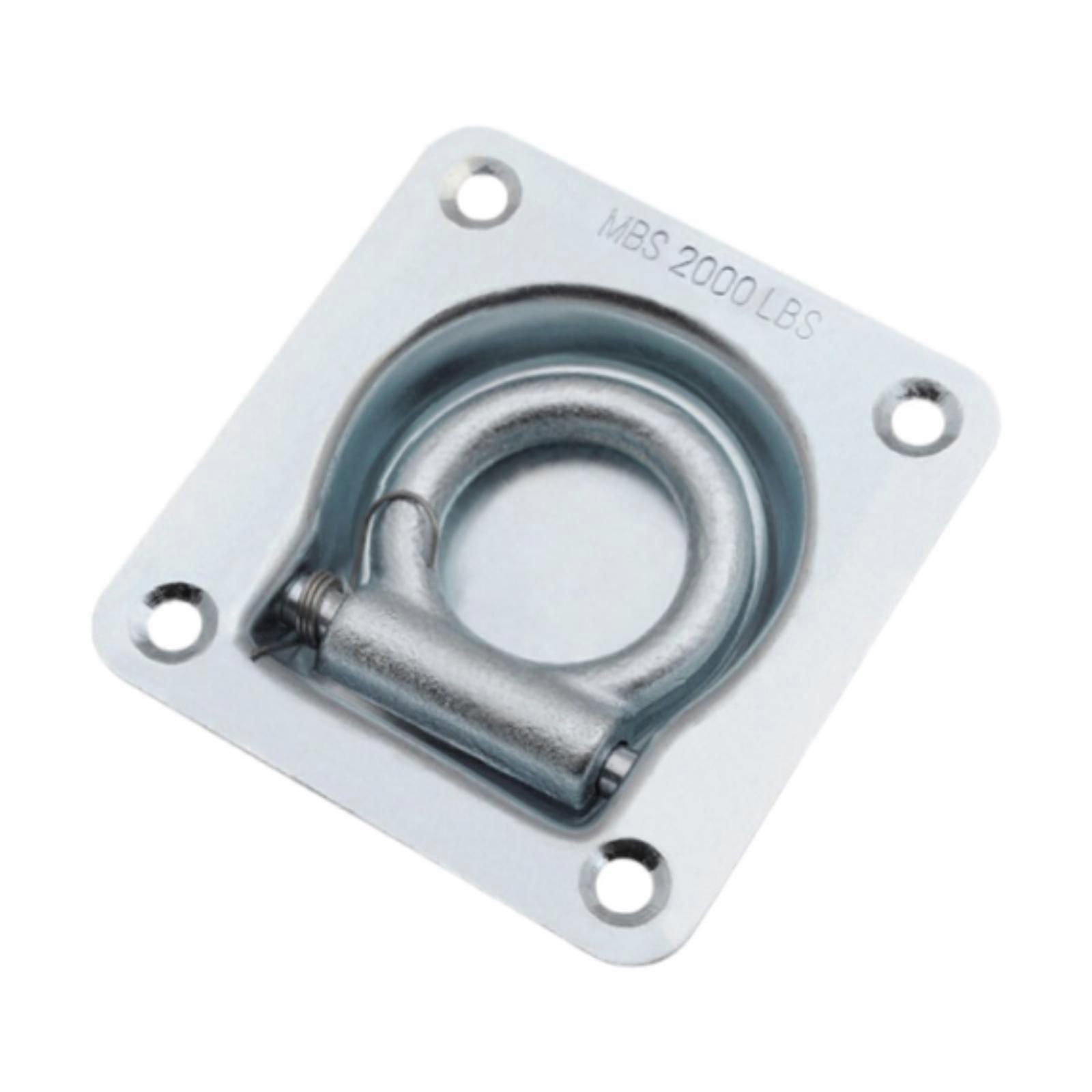 D Ring Tie Down Accessories Sturdy Reusable Trailer Towing Hook Lashing Loop