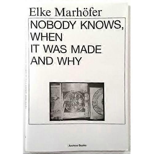 Nobody Knows, When It Was Made and Why