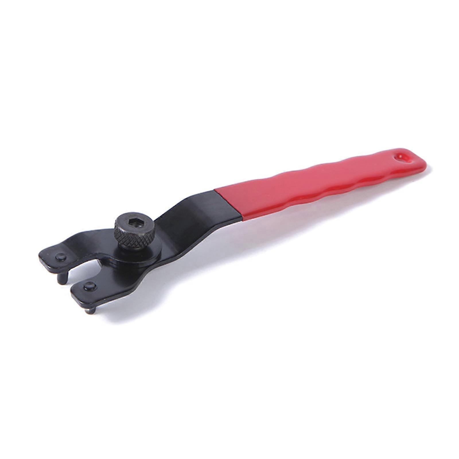 Inner And Outer Angle Grinder Flange Nut Angle Wrench Spanner Metal Lock Nut Replacement Red