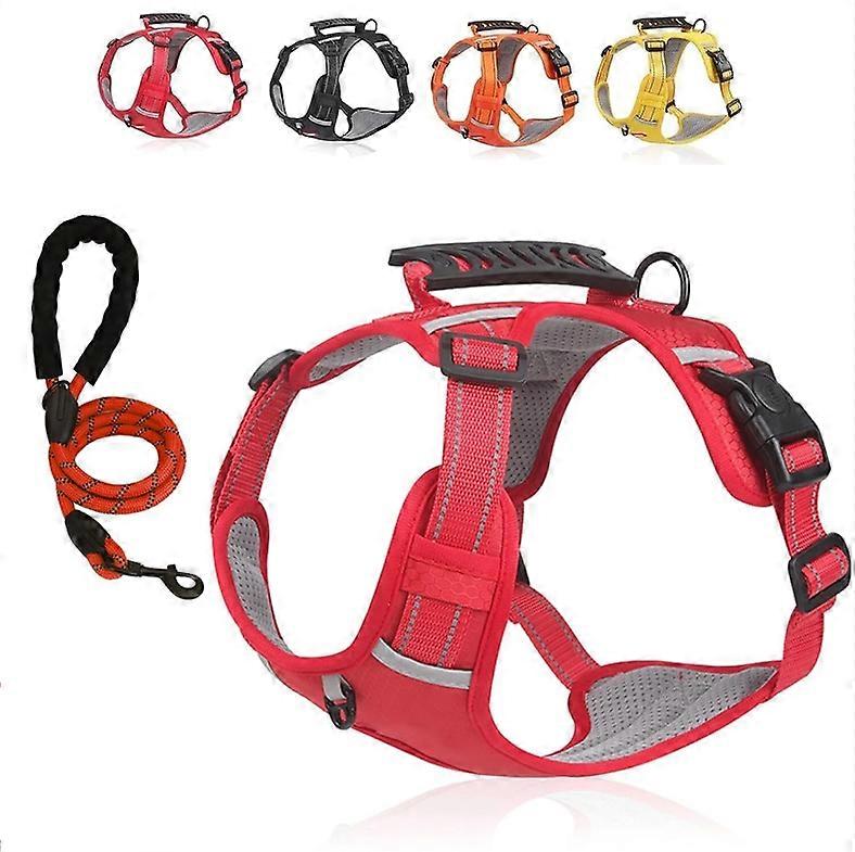 Chewie Cozy Harness, Chewie no Pull Dog Harness with Leash Adjustable Dog Vest