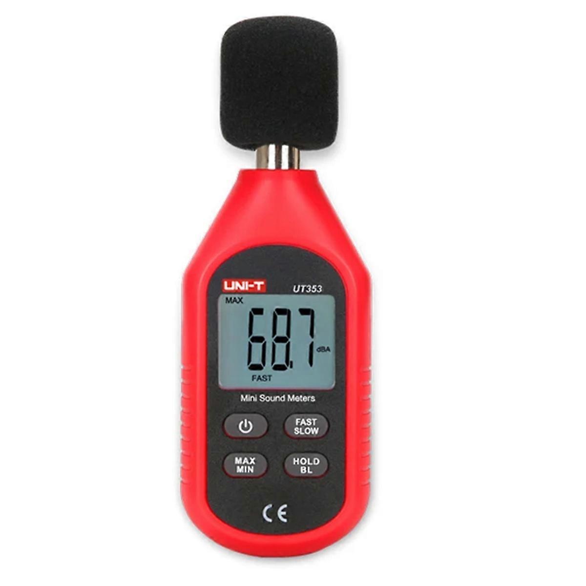 UT353 Noise Meter DB Meter 30-130dB Mini Audio Sound Level Meter Decibel Monitor