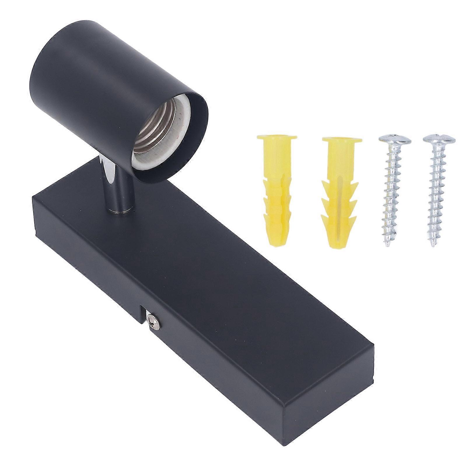 Track Wall E26 E27 Adjustable Ceiling Lamp Fixture Wall Mounted Light Bulb Holder Socket 85‑265V