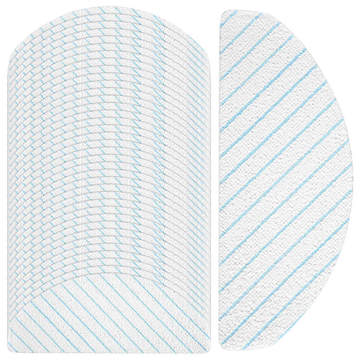 100 Pcs Disposable Mop Pads Replacement Mop Cloths Pads for T9 T9+ T8 T8+ T8 N8 N8 Pro N8 Pro+ Robot