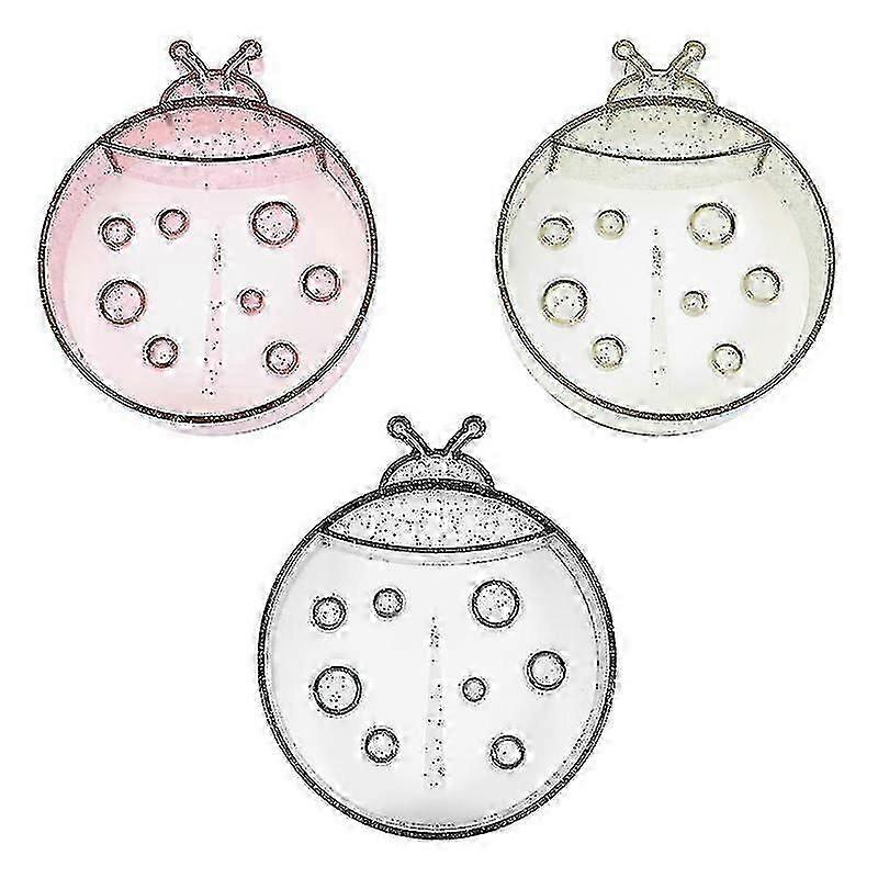 3pcs Soap Dishes, Double Drain Soap Holder