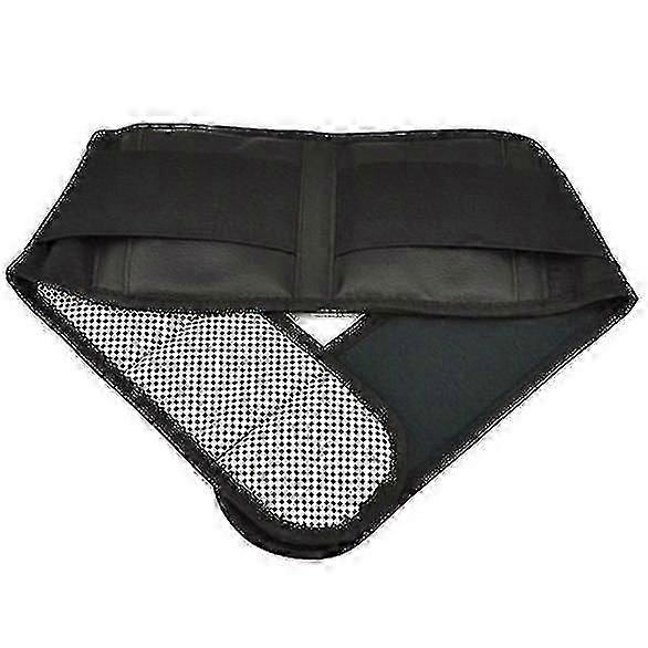 Magnetic Back Support Belt Waist Lower Waist Tummy Double Adjustment Pain Relief Self-heating Belt
