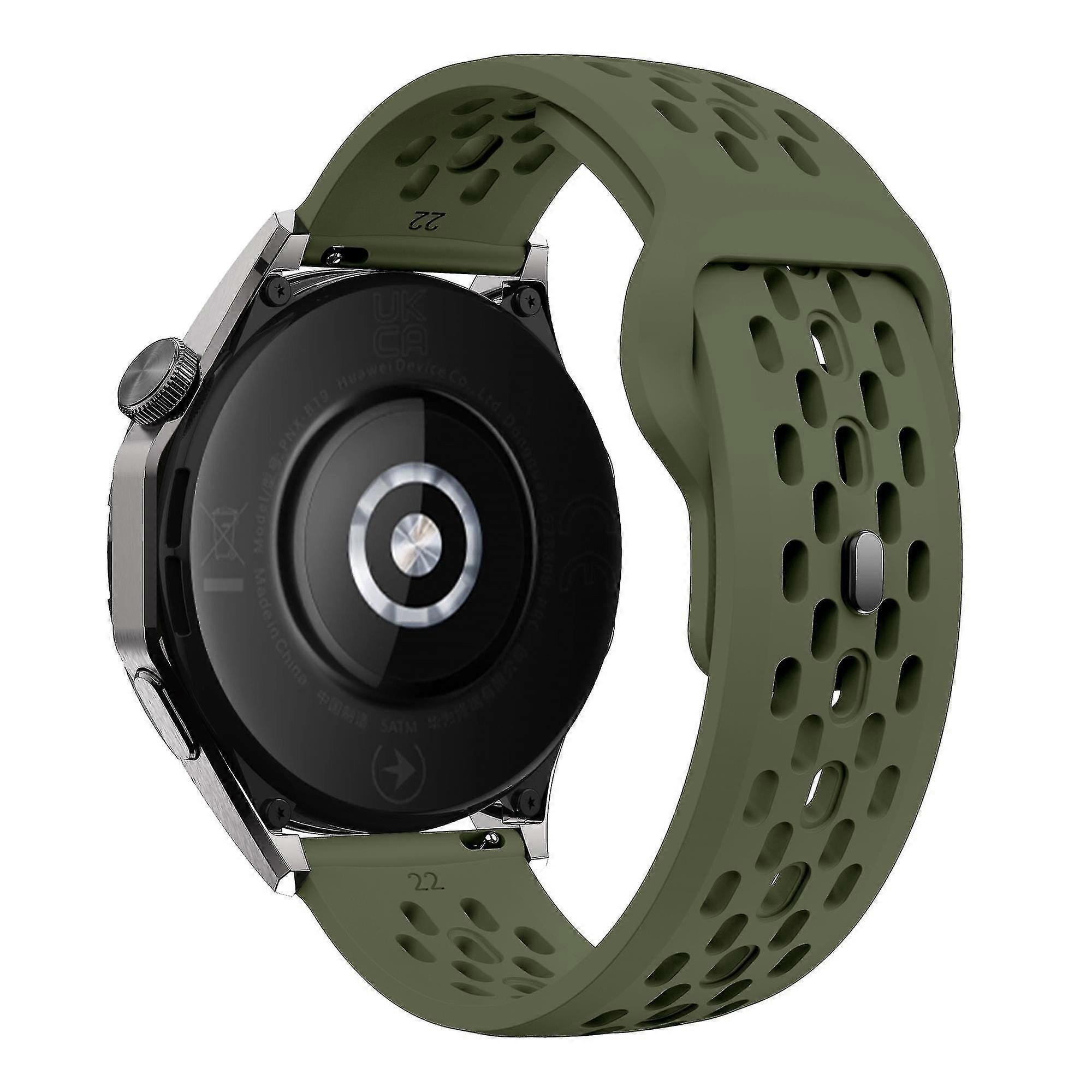 Pulseira de substituição para Garmin Venu 3 Venu 2 Vivoactive 4 - 22mm Silicone oco com compatibilidade