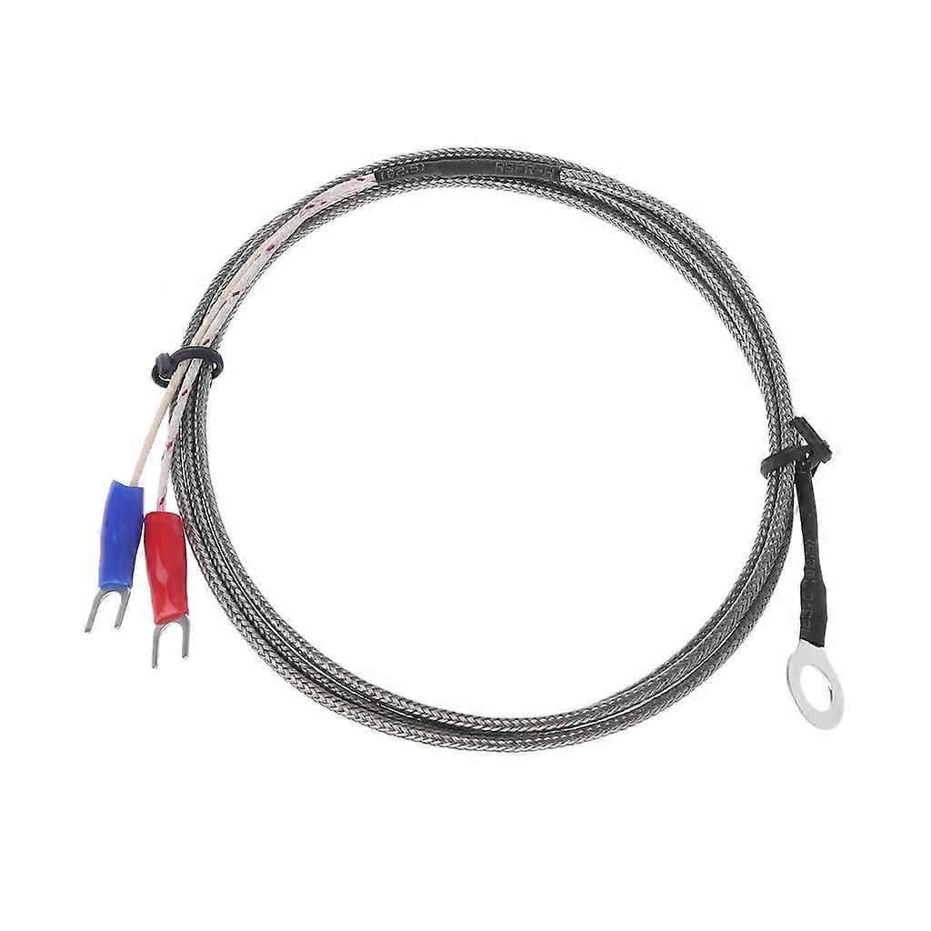 Holdbar K Type termoelement temperatursensor sonde 1m 0 ~ 400C vandtæt