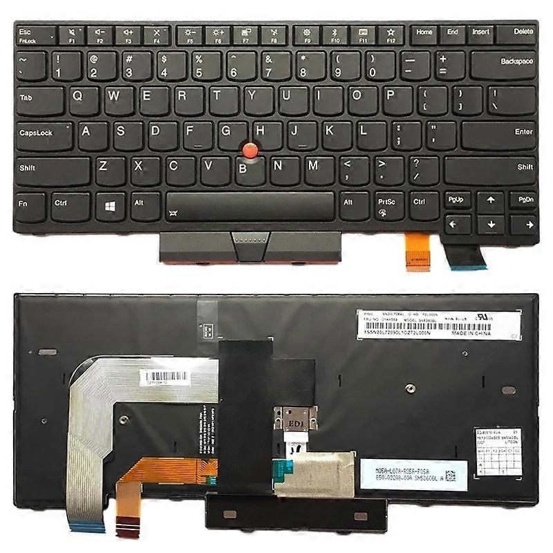 US Version Keyboard for Lenovo Thinkpad T470 T480 A475 A485