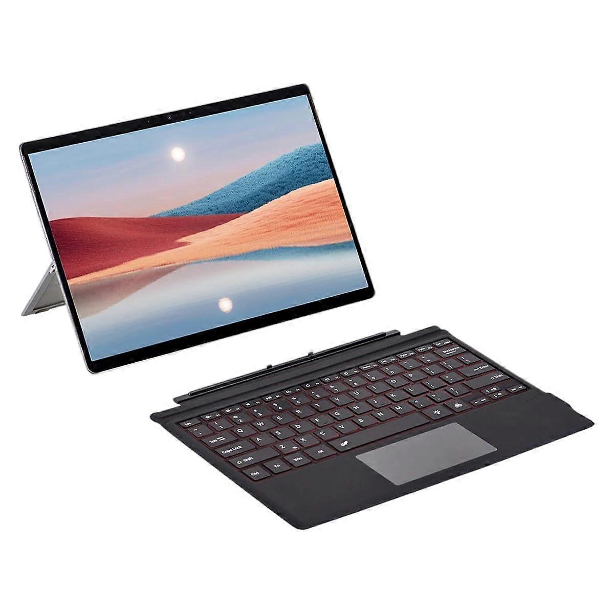 Tablet Keyboard Bluetooth-Compatible 5.1 Rechargeable Trackpad Multi-Touch for Surface Pro 3 4 5 6 7 High Reliability Performance