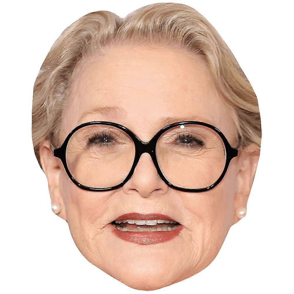 Sharon Gless (Lipstick) Celebrity Mask, Flat Card Face