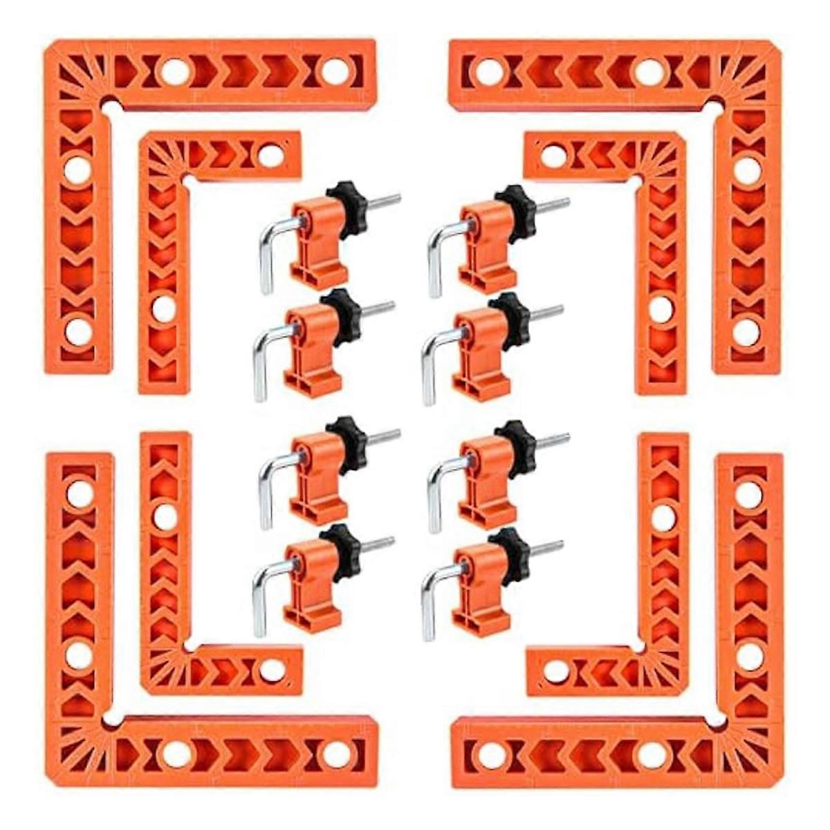 90 Degree Clamp, Positioning Squares, Right Angle Clamp with Clamp, Corner Clamps Woodworking Tool f
