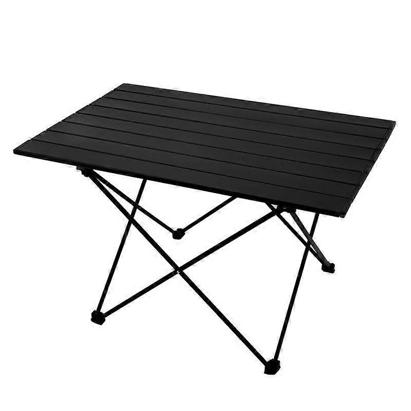 Outdoor aluminum alloy portable folding table, camping leisure table for stalls, multi-purpose picnic barbecue table