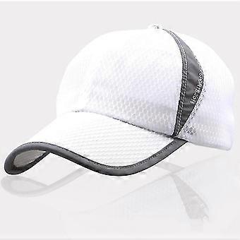 3 colores de alta calidad moda mujer gorra menins protector solar sombrero de verano malla tenis
