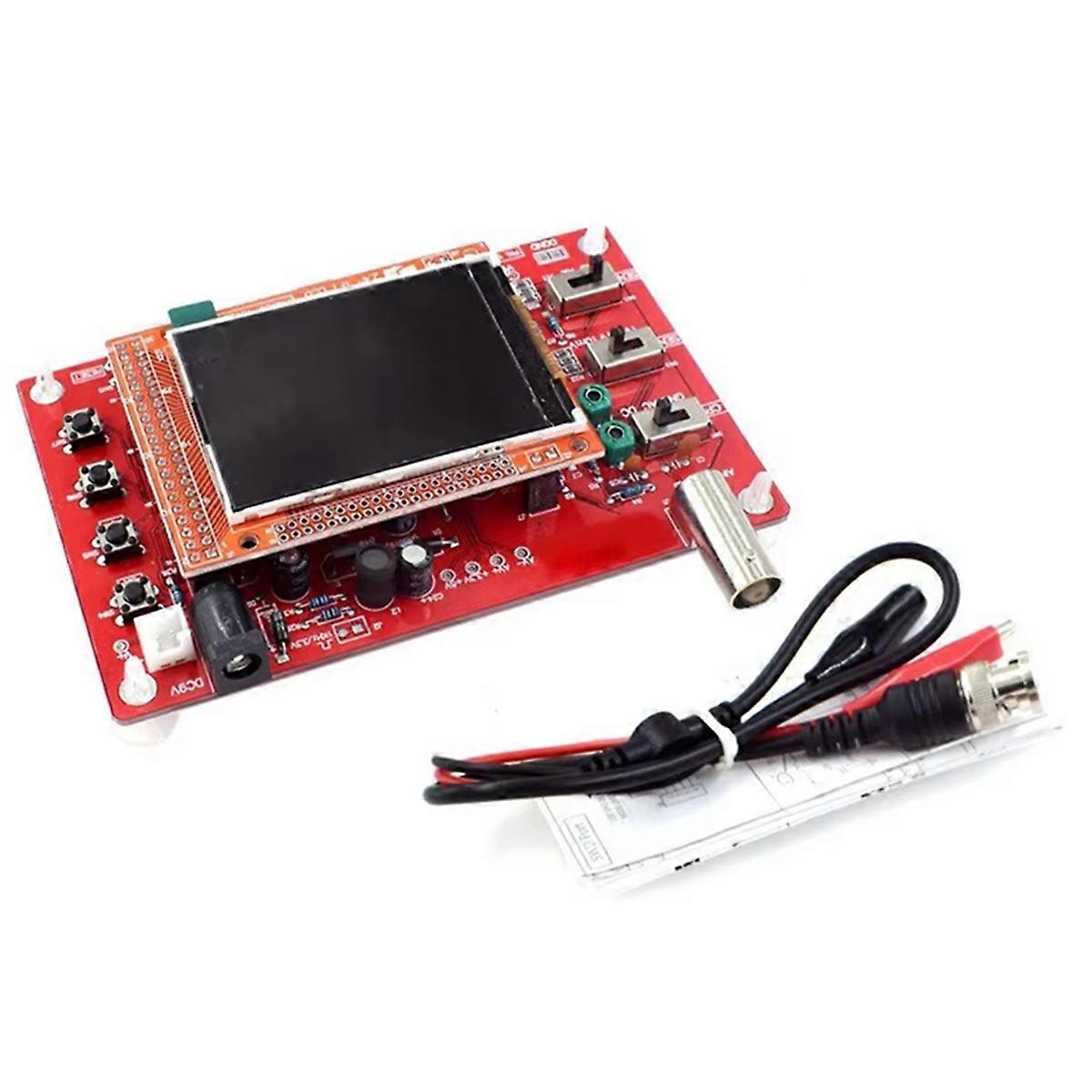 Digital Oscilloscope 2.4inch TFT Digital Oscilloscope Kit 1Msps Electronic Learning Set