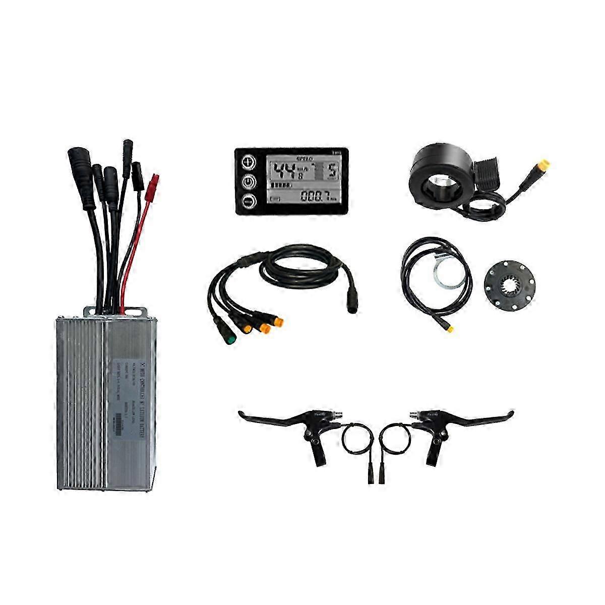 1000W Motor Electric Bike Brushless Motor Controller Kit with S866 LCD Display Electric Bicycle