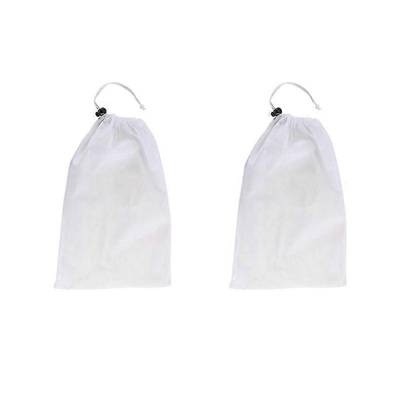 2Pcs Swimming Pool Filter Bags Dust Leaf Collection Fine Mesh Bags