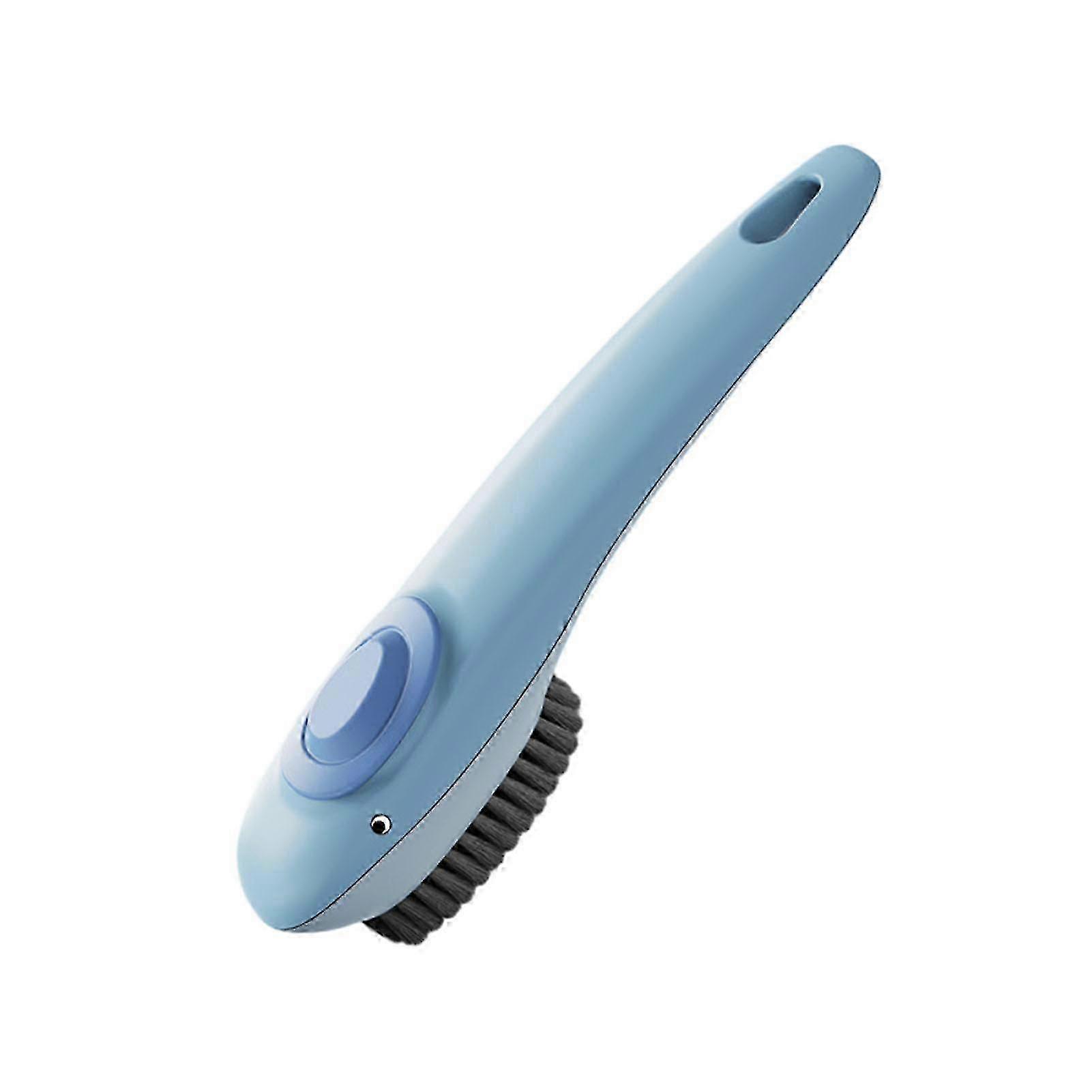 Small Whales Shoe Brush With Liquid Box Multipurpose Soft Bristles Boot Cleaning Brush For Sport Shoes