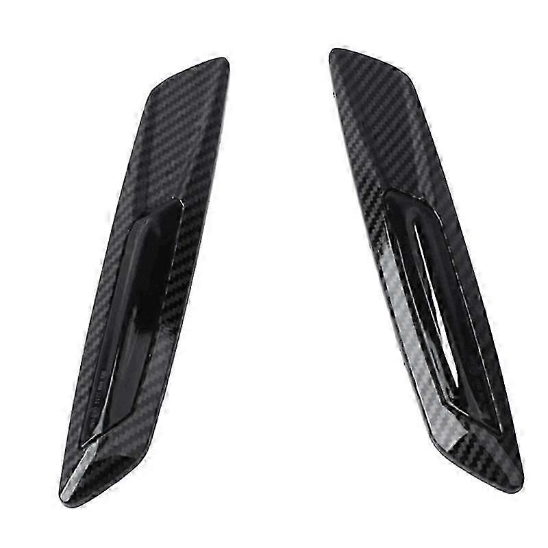 Carbon Fiber Pattern Car Dynamic LED Side Marker Light Turn Signal Light for 5 Series F10 Sedan Pre- 2011-2013