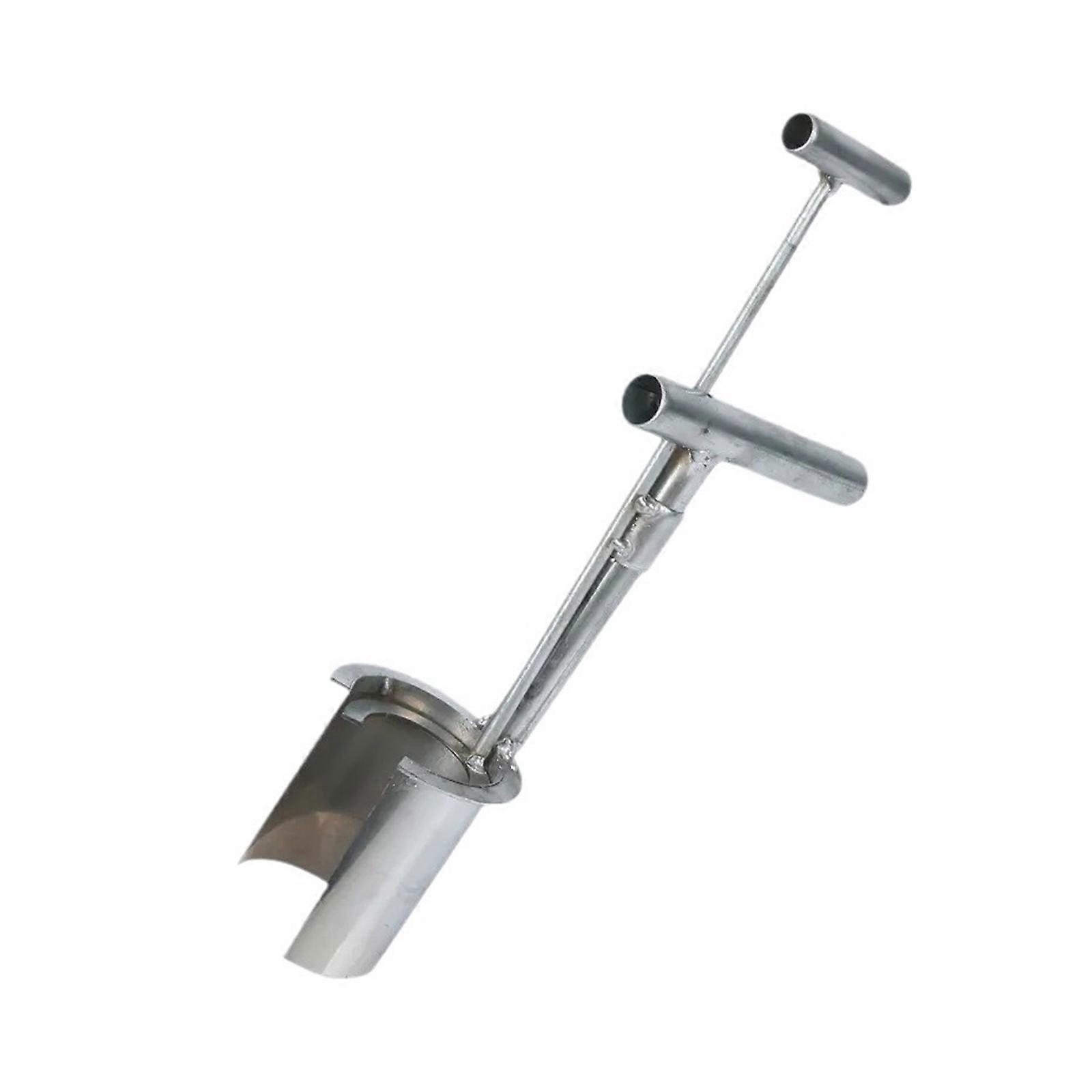 Seed & Bulb Planter Tool Heavy Duty Gardening Implement for Flower Beds and Vegetable Gardens