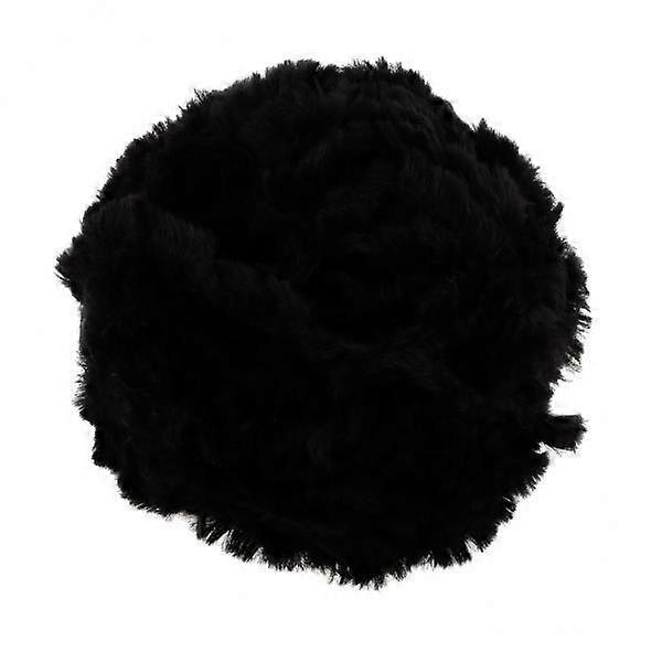 2x 32 mètres de fil de fourrure douce pour crochet et tricot