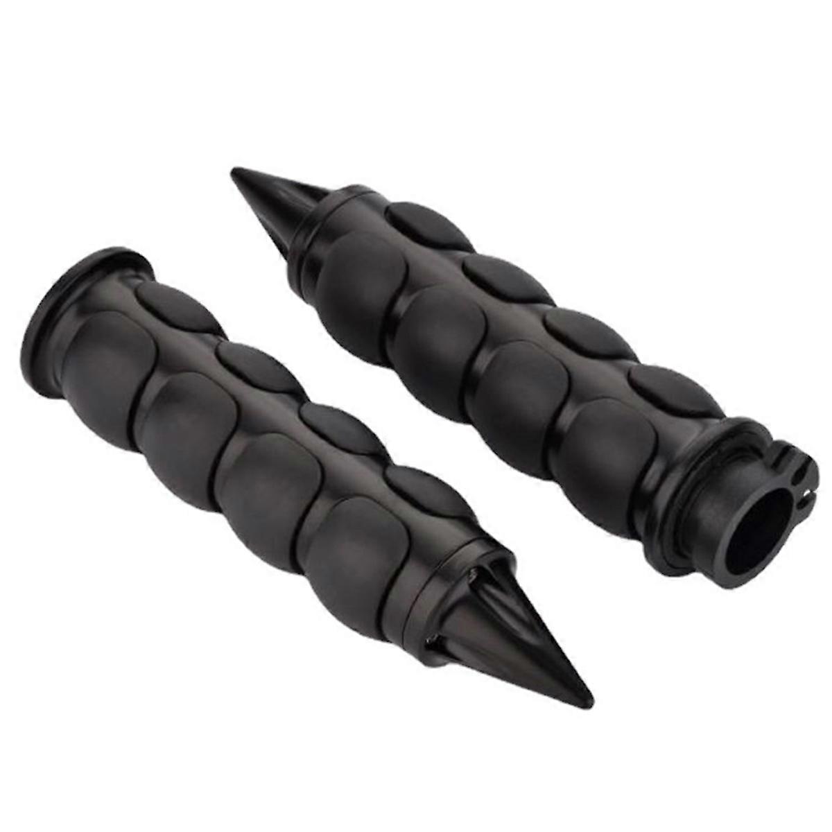 Motorcycle Pointed End 25mm Handlebar Grip for Modified Handlebar,A