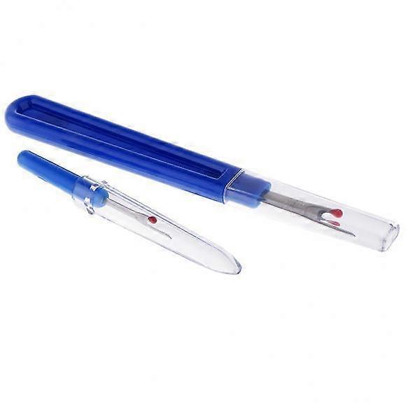 5x2pcs Blue Plastic Handle Sewing Stitch Thread Unpicker Seam Rippers Set