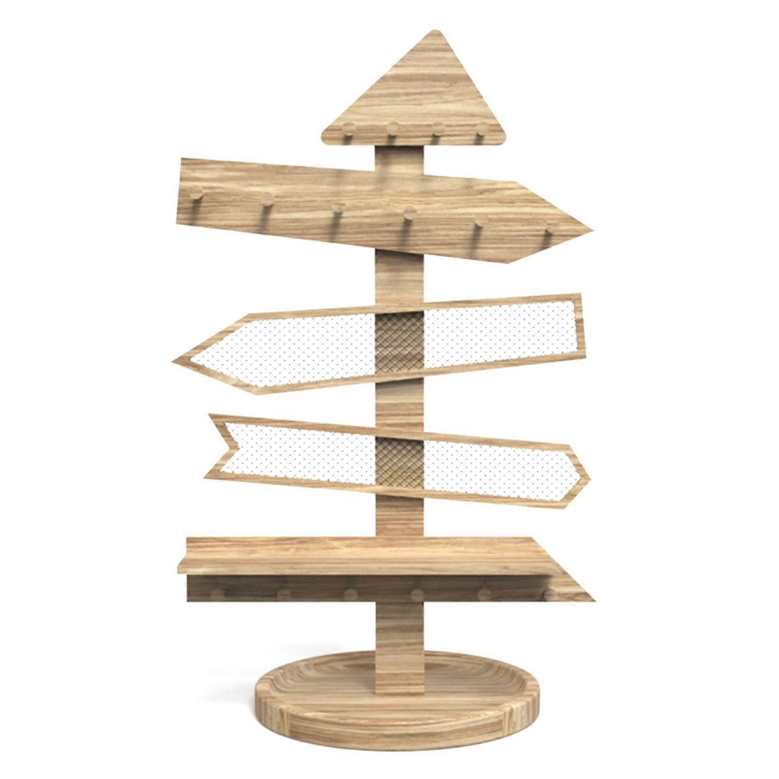 Tischschmuck Organizer Net Grid Metall Schmuck Display Halter Ohrring Display Rack für den Heimgebrauch auf dem Tisch