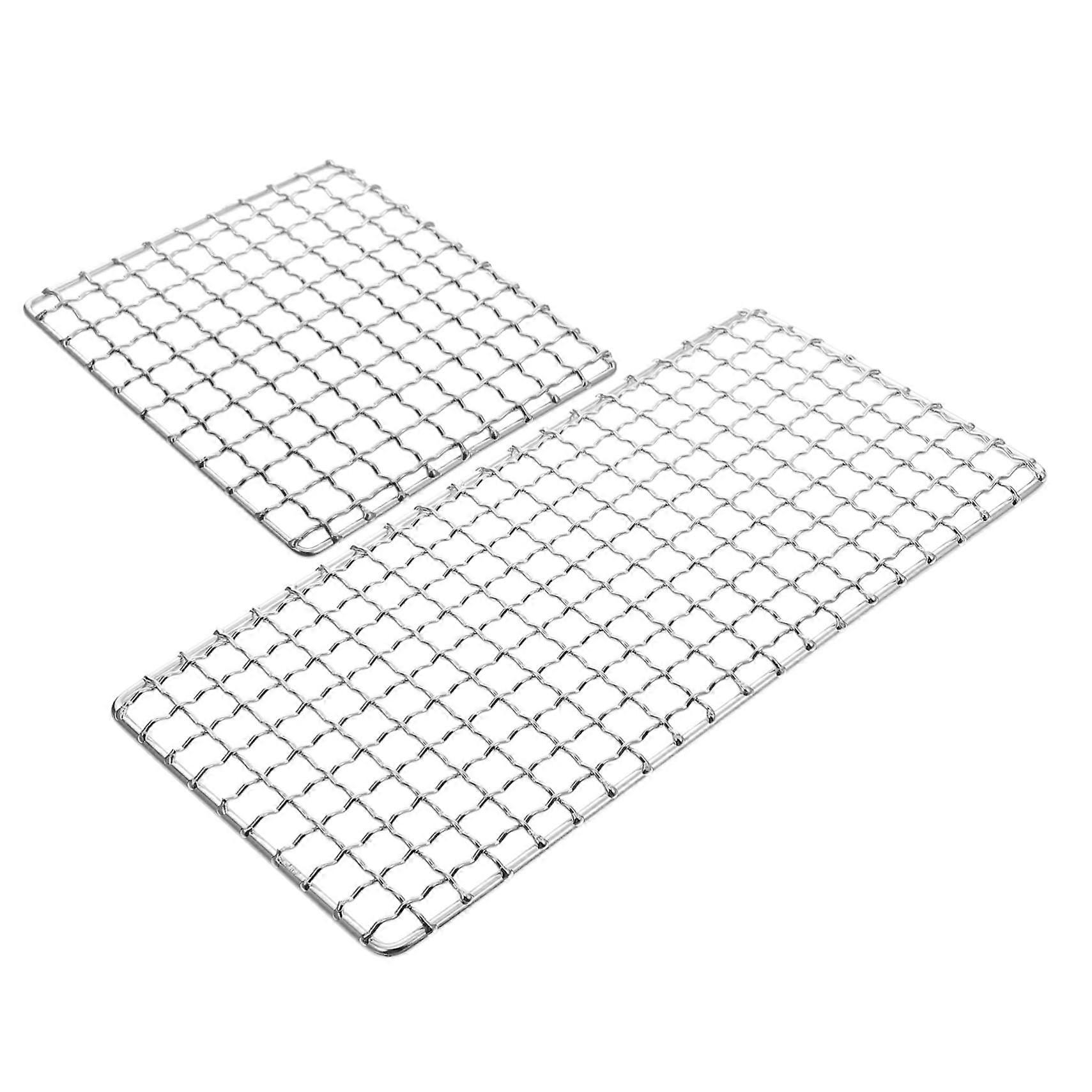 Grill Mesh 1-Piece Multifunctional for Even Grilling Durable and Dishwasher-Safe Camping and BBQ Mesh Grill Net