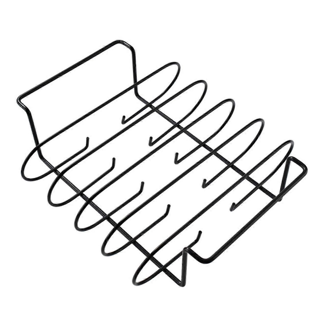 Portable BBQ Grill Stand For Outdoor Camping And Garden, Rustproof Nonstick Coating, Durable And Easy To Clean